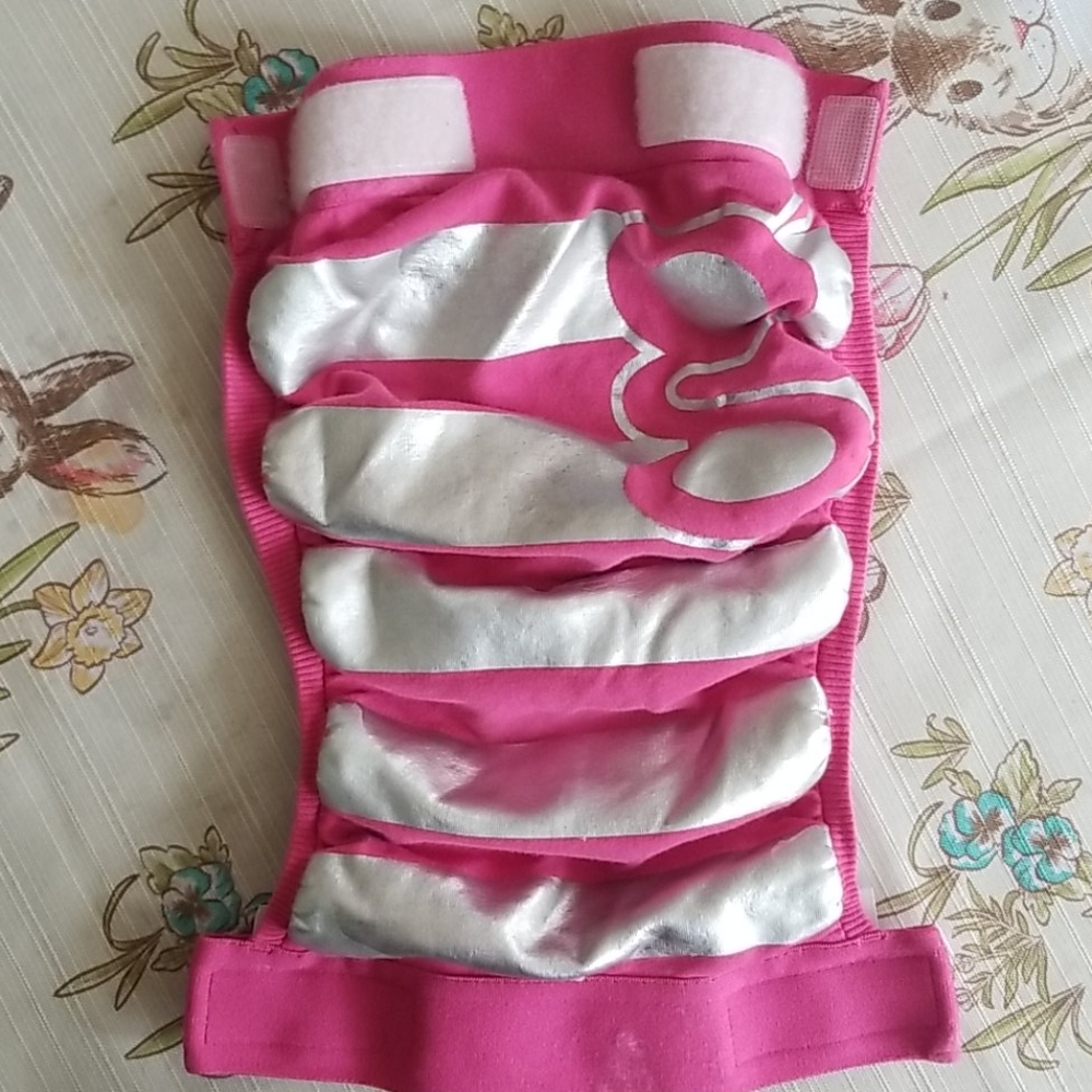 Girls Rock Medium Gdiaper cloth diaper pink